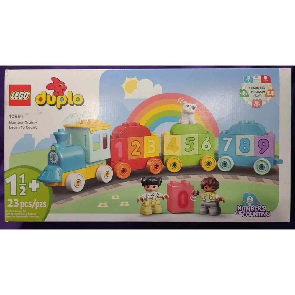 LEGO DUPLO My First Number Train Learn To Count for Toddlers (LEGO 10954) 23 pcs